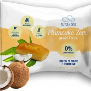 NUVOLA ZERO PLUMCAKE ZERO COCCO 50GR