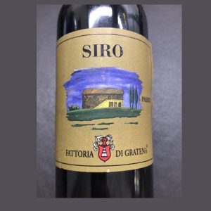 Siro Passito Rosso Gratena 2017 Rosso FATTORIA DI GRATENA