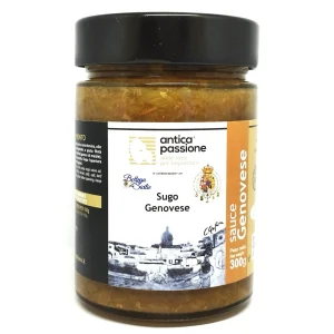 PACCO da 6 Barattoli SUGO ALLA GENOVESE 300gr. Pacco da giù Campania felix *7,50 euro Pz.*