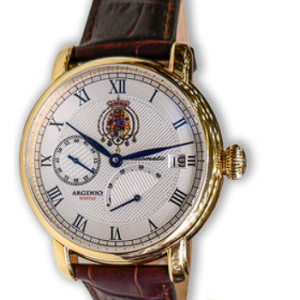 Orologio da polso Automatico Stemma Regno due Sicilie Placcato ORO – Argenio (SPEDIZIONE GRATUITA escl. Isole)