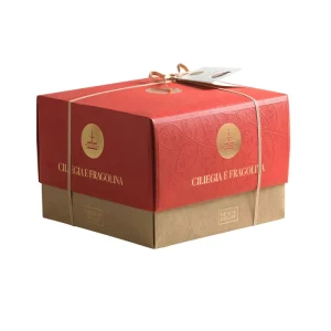 Panettone ciliegia e fragole 1kg – Fiasconaro
