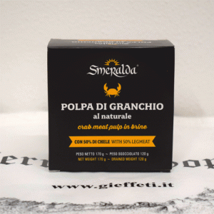 Polpa di Granchio al naturale  Smeralda